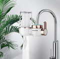 Faucet Filter mounted at the tap