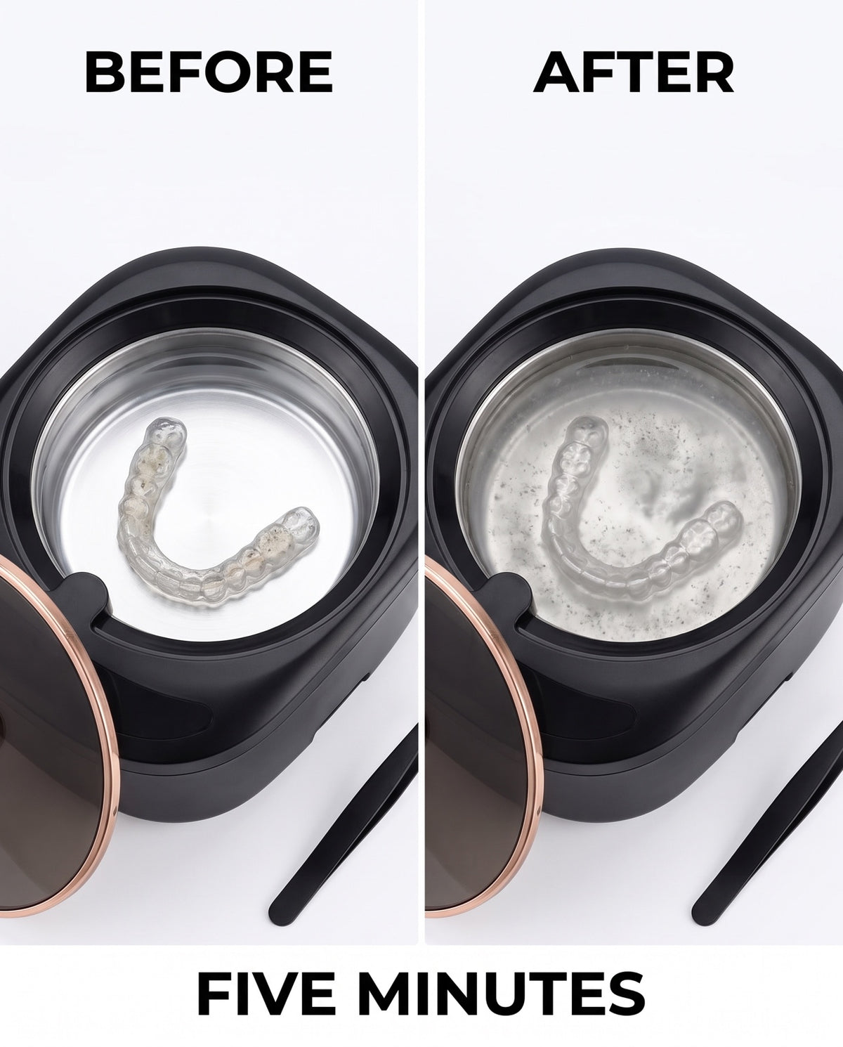 ClearCare before and after ad graphic