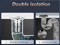 Drain Catcher sink stopper and strainer detail